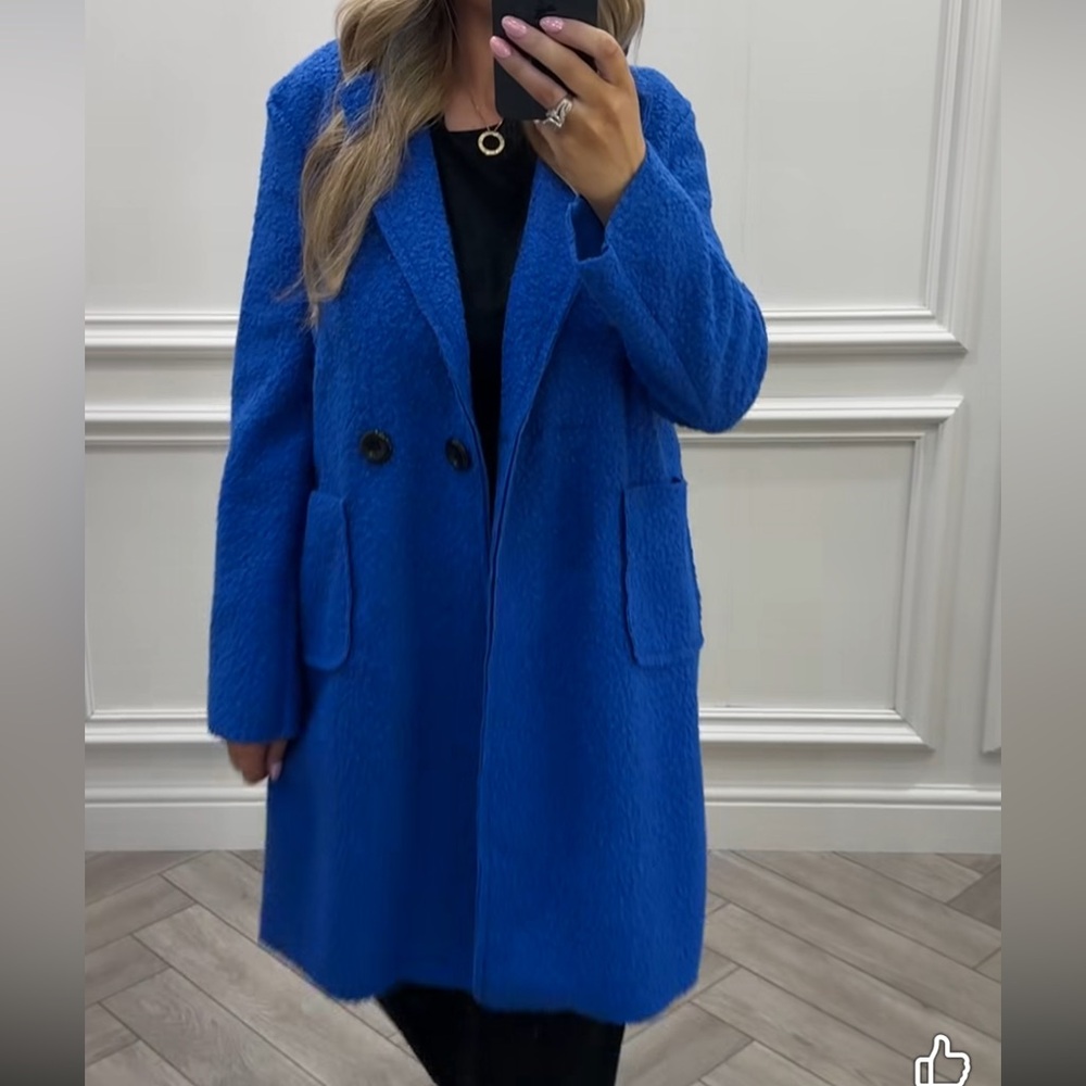 MADE IN ITALY FABULOUS BOUCLE CHIC COAT